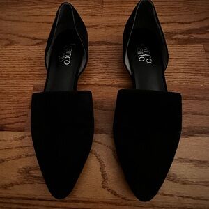 Franco Sarto Suede Flats, Size 7.5